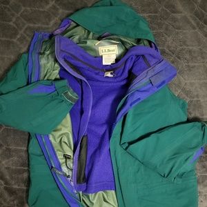 VINTAGE double layered LL Bean Gore-Tex jacket